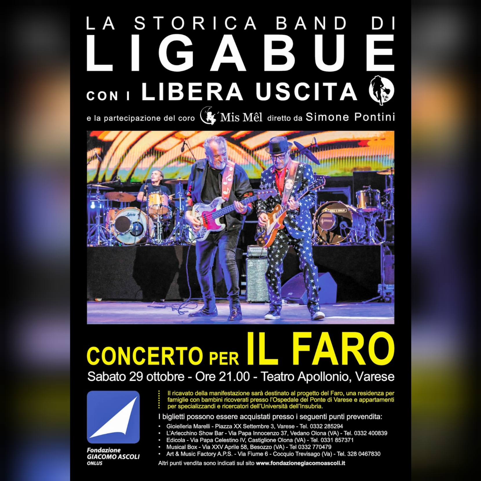 29 Ottobre 2022 – Concerto Per Il Faro