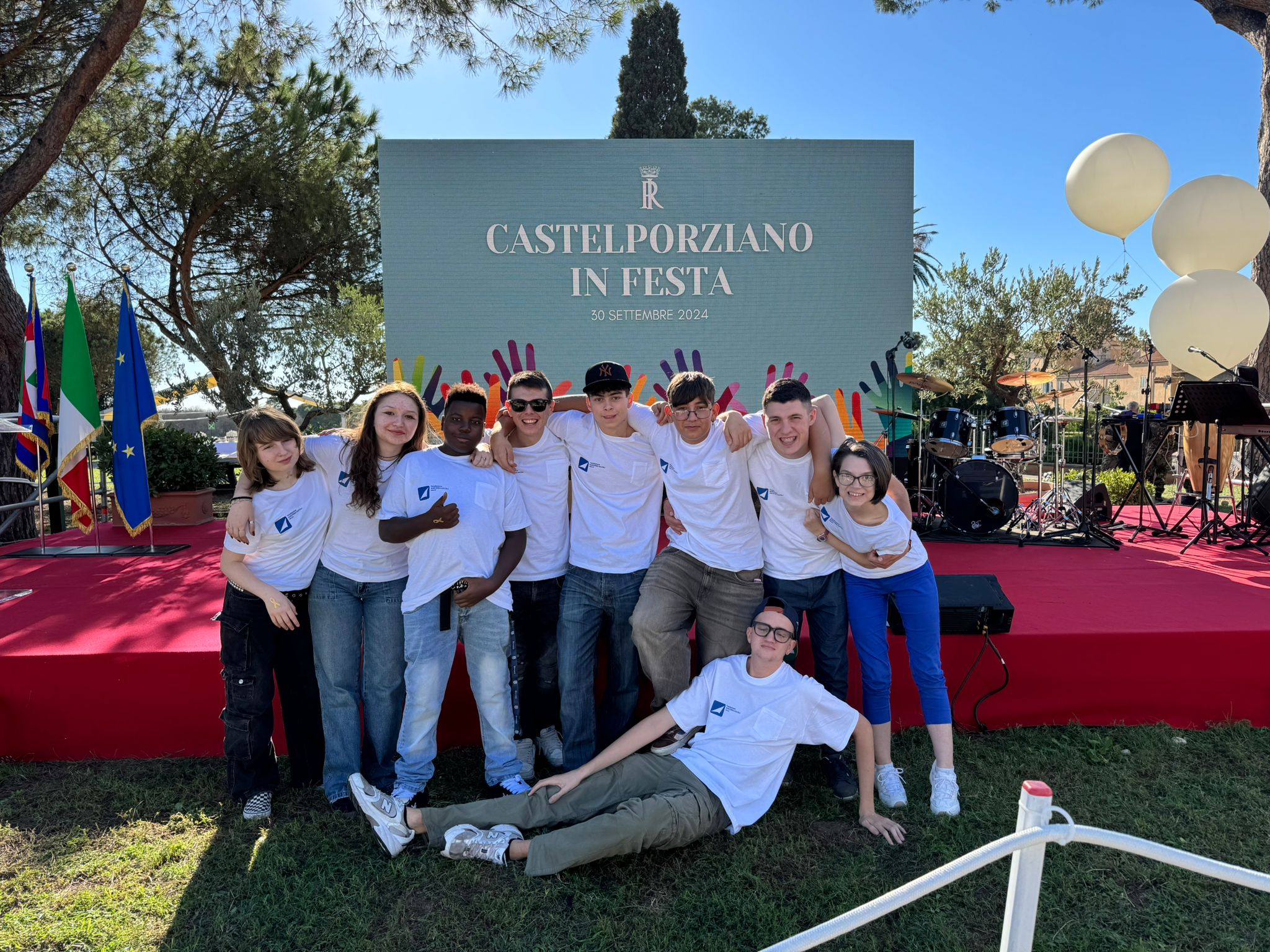 I ragazzi della Fondazione portano il Fiocco d’Oro al presidente Mattarella