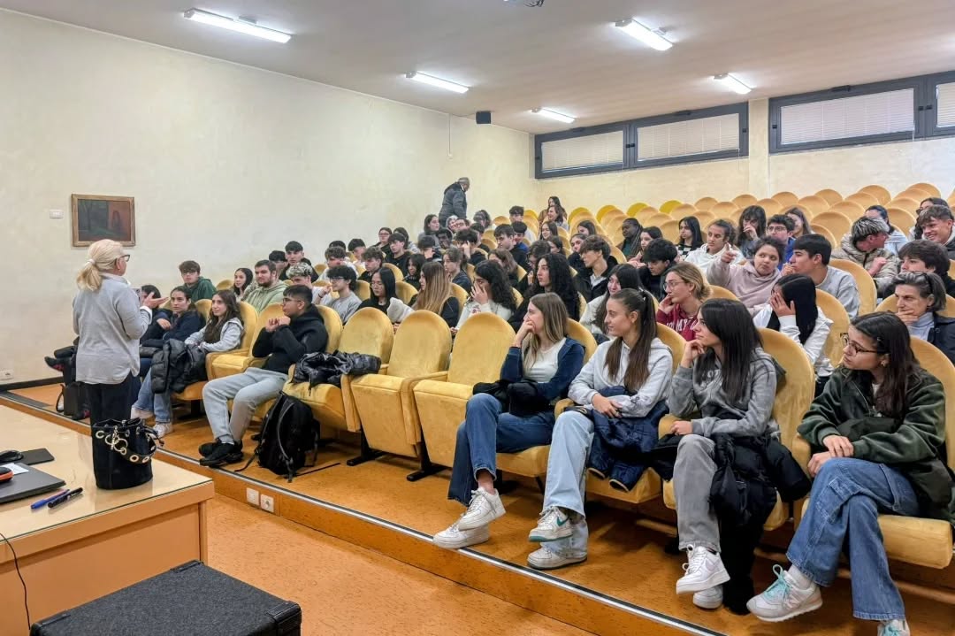 Prima distribuzione del fumetto “Determination” ai studenti dell’IIS Stein di Gavirate