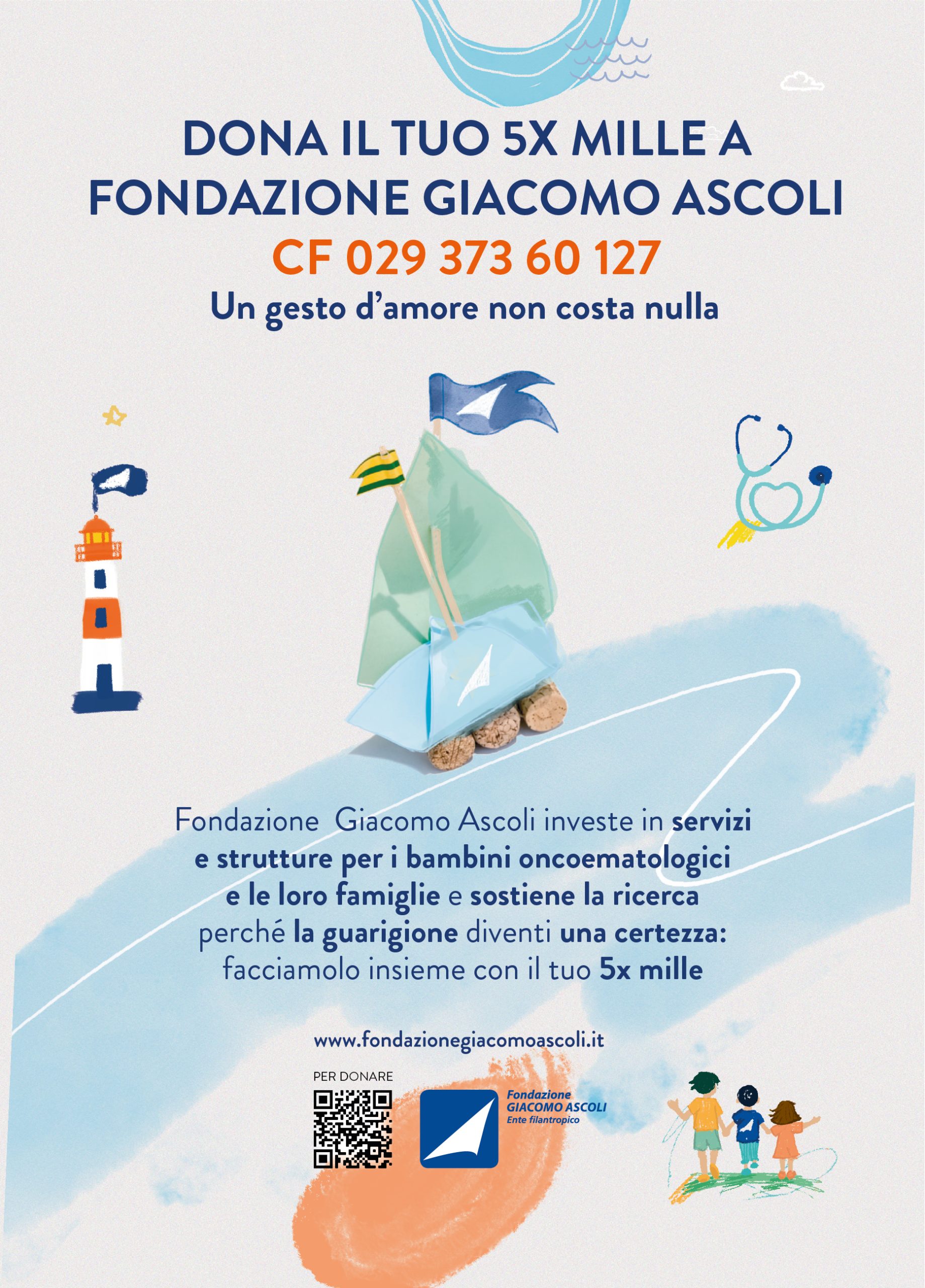 Maggio 2026 – Il tuo 5X1000 a Fondazione Giacomo Ascoli